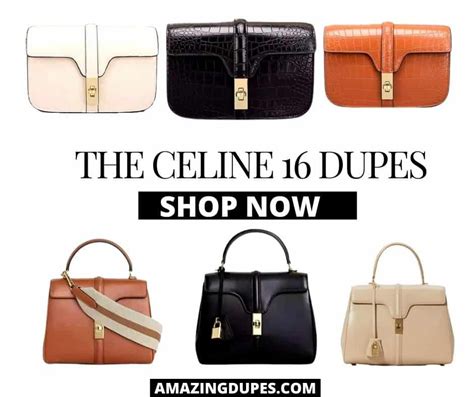 celine mini 16 dupe|best celine bag dupes.